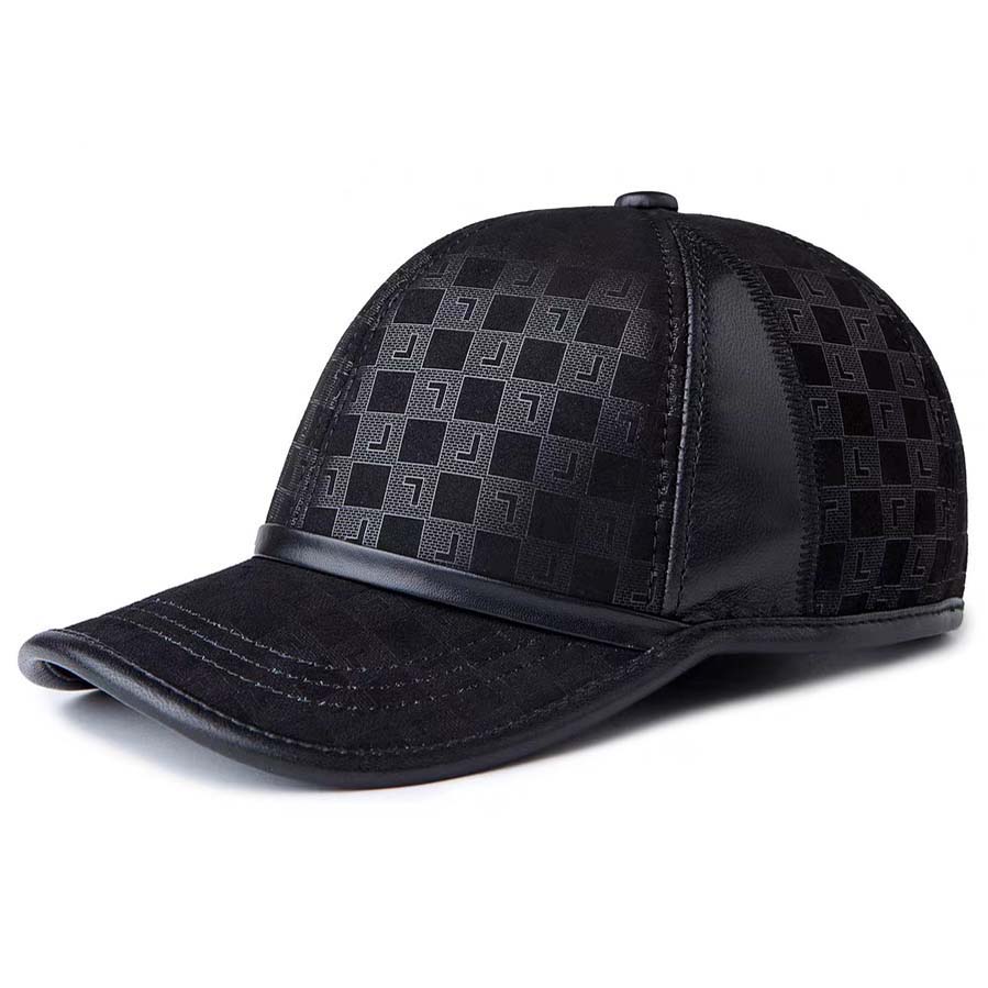 Hat For Man Genuine Suede Leat - Baseball Cap Structured review and price