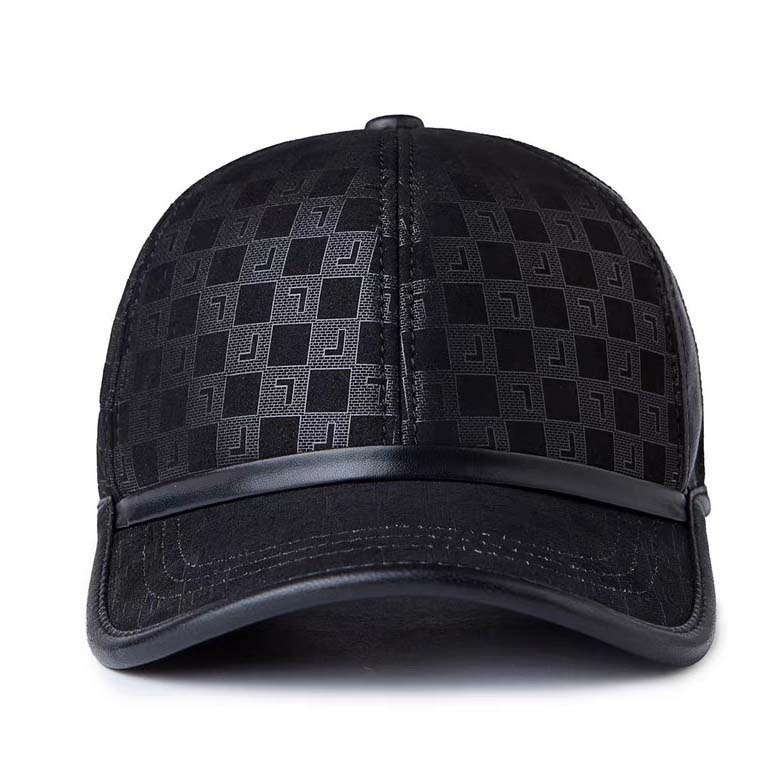 Hat For Man Genuine Suede Leat - Baseball Cap Structured review and price