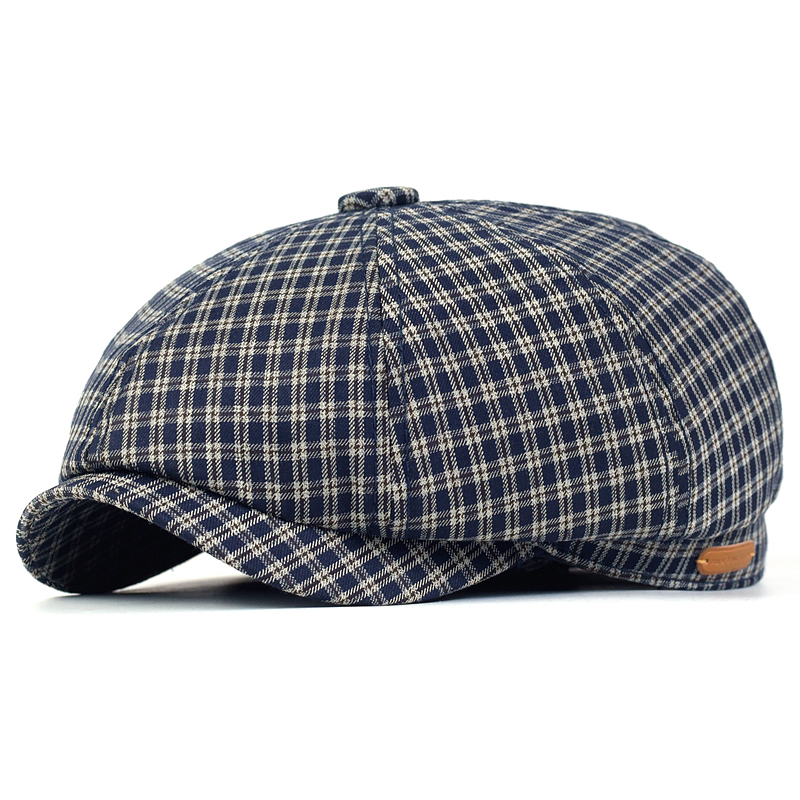 Spring Summer Plaid Newsboy Ca - Dad Hat Cotton review and price