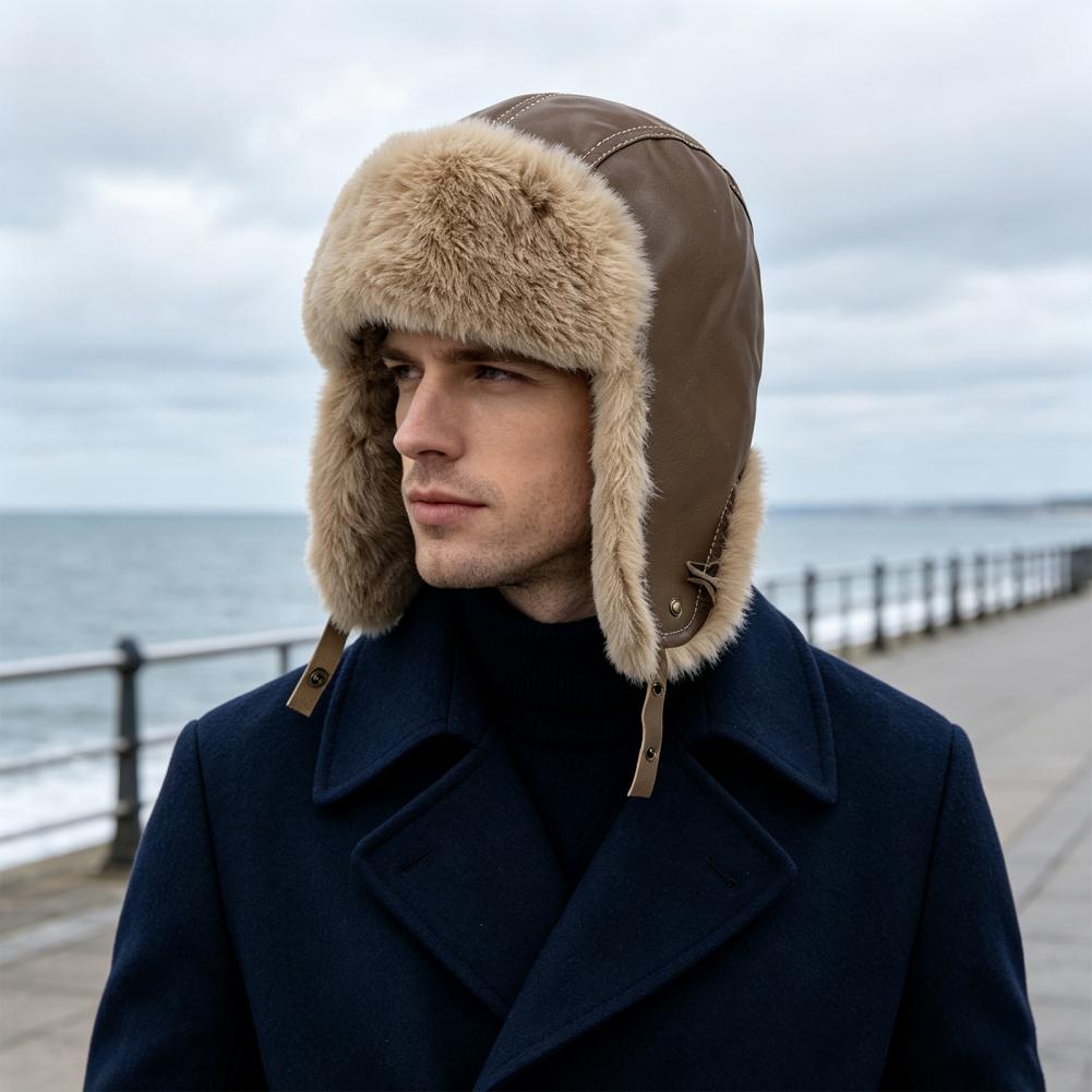Faux Fur Trapper Hat Winter Us - Trapper Hat Ear Flap review and price