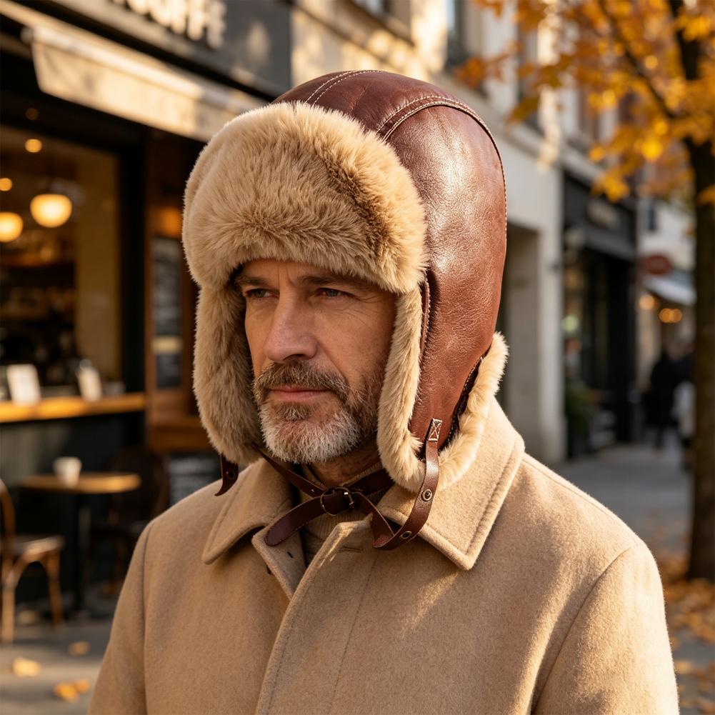 Faux Fur Trapper Hat Winter Us - Trapper Hat Ear Flap review and price