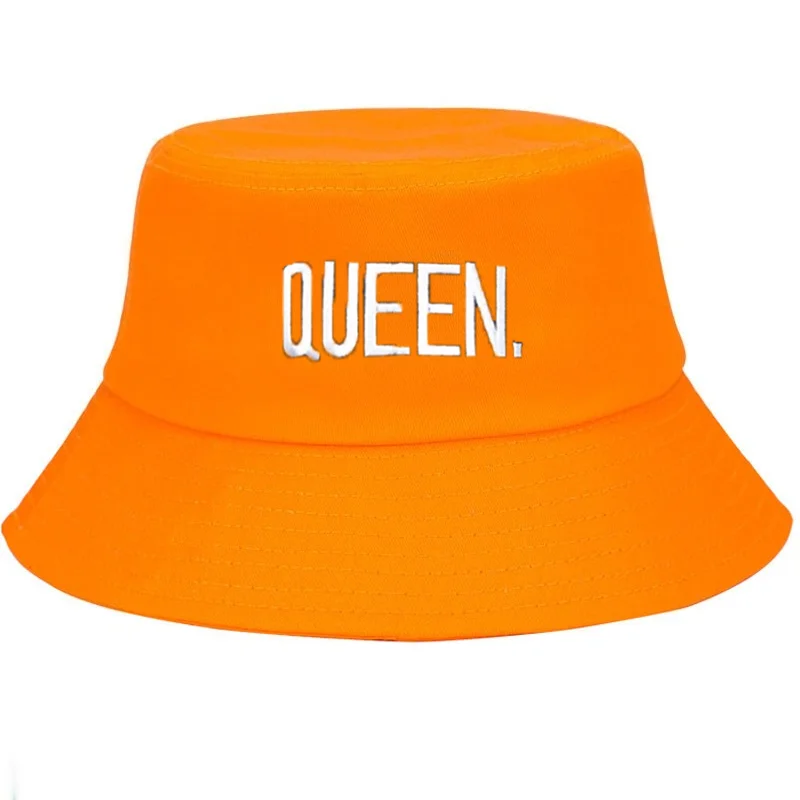 Customize Queen Embroidered Bu - Bucket Hat Cotton review and price