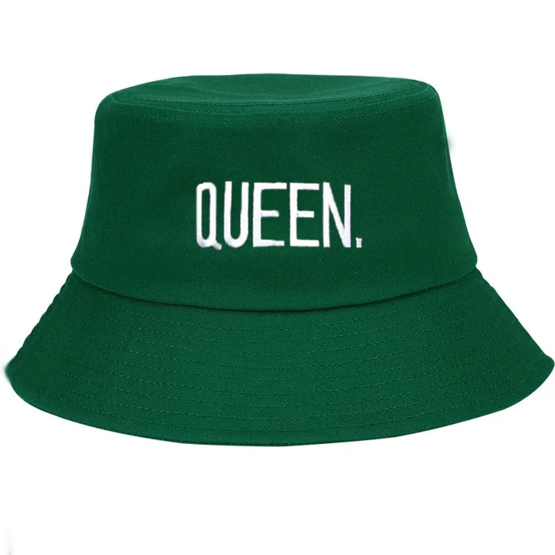 Customize Queen Embroidered Bu - Bucket Hat Cotton review and price