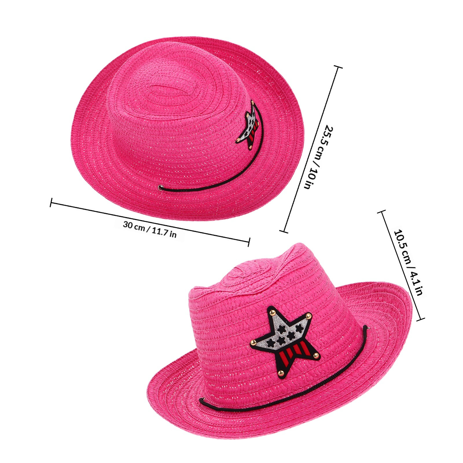 Children Cowboy Hat Western St - Cowboy Hat Straw review and price